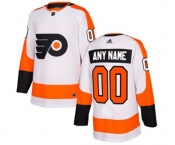 Adidas Philadelphia Flyers Customized Authentic White Away NHL Jersey