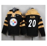 Nike Pittsburgh Steelers #20 Will Allen Black Player Pullover NFL Hoodie