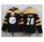 Nike Pittsburgh Steelers #28 Cortez Allen Black Player Pullover NFL Hoodie