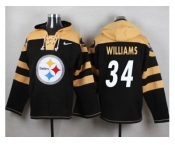 Nike Pittsburgh Steelers #34 DeAngelo Williams Black Player Pullover NFL Hoodie