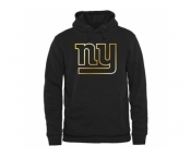 Men's New York Giants Pro Line Black Gold Collection Pullover Hoodie