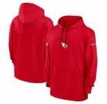 Men's Arizona Cardinals Red Performance Pullover Hoodie