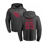 NFL Nike Arizona Cardinals #85 Gabe Holmes Ash One Color Pullover Hoodie