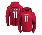Nike Arizona Cardinals #11 Larry Fitzgerald Red Name & Number Pullover NFL Hoodie