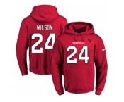 Nike Arizona Cardinals #24 Adrian Wilson Red Name & Number Pullover NFL Hoodie