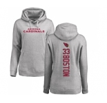 NFL Women's Nike Arizona Cardinals #33 Tre Boston Ash Backer Pullover Hoodie