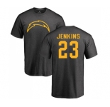 NFL Nike Los Angeles Chargers #23 Rayshawn Jenkins Ash One Color T-Shirt