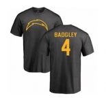 NFL Nike Los Angeles Chargers #4 Michael Badgley Ash One Color T-Shirt
