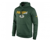 Green Bay Packers Nike Green Kick Off Staff Performance Pullover Hoodie