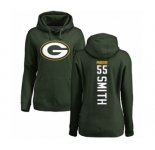 Football Women's Green Bay Packers #55 Za'Darius Smith Green Backer Hoodie