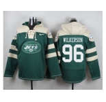 Nike New York Jets #96 Muhammad Wilkerson Green Player Pullover NFL Hoodie