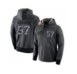 NFL Men's Nike Buffalo Bills #57 Lorenzo Alexander Stitched Black Anthracite Salute to Service Player Performance Hoodie