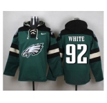 Nike Philadelphia Eagles #92 Reggie White Green Player Pullover Hoodie