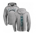 Nike Philadelphia Eagles #94 Haloti Ngata Ash Backer Pullover Hoodie