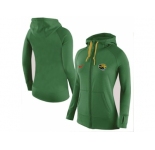 Women Nike Jacksonville Jaguars Full-Zip Performance Hoodie Green