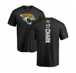 Football Jacksonville Jaguars #17 DJ Chark Black Backer T-Shirt