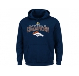 Denver Broncos Majestic Navy Big & Tall Super Bowl 50 Champions Choice VIII Pullover Hoodie