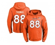 Nike Denver Broncos #88 Demaryius Thomas Orange Name & Number Pullover NFL Hoodie