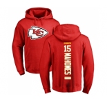NFL Nike Kansas City Chiefs #15 Patrick Mahomes II Red Backer Pullover Hoodie