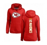 NFL Women's Nike Kansas City Chiefs #15 Patrick Mahomes Red Backer Pullover Hoodie