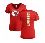 NFL Women's Nike Kansas City Chiefs #15 Patrick Mahomes Red Backer T-Shirt