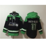 Men's Seattle Seahawks #11 Jaxon Smith-Njigba Black Ageless Must-Have Lace-Up Pullover Hoodie