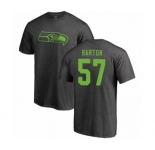 Football Seattle Seahawks #57 Cody Barton Ash One Color T-Shirt