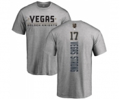 NHL Adidas Vegas Golden Knights #17 Vegas Strong Gray Backer T-Shirt