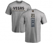 NHL Adidas Vegas Golden Knights #21 Cody Eakin Gray Backer T-Shirt