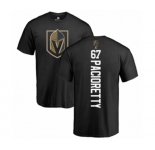 NHL Adidas Vegas Golden Knights #67 Max Pacioretty Black Backer T-Shirt