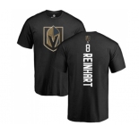 NHL Adidas Vegas Golden Knights #8 Griffin Reinhart Black Backer T-Shirt