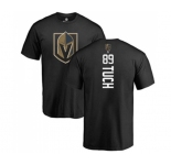 NHL Adidas Vegas Golden Knights #89 Alex Tuch Black Backer T-Shirt