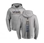 NHL Adidas Vegas Golden Knights #21 Cody Eakin Gray Backer Pullover Hoodie