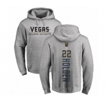 NHL Adidas Vegas Golden Knights #22 Nick Holden Gray Backer Pullover Hoodie