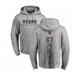 NHL Adidas Vegas Golden Knights #67 Max Pacioretty Gray Backer Pullover Hoodie