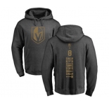 NHL Adidas Vegas Golden Knights #8 Griffin Reinhart Charcoal One Color Backer Pullover Hoodie