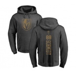 NHL Adidas Vegas Golden Knights #88 Nate Schmidt Charcoal One Color Backer Pullover Hoodie