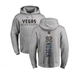 NHL Adidas Vegas Golden Knights #92 Tomas Nosek Gray Backer Pullover Hoodie