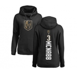 NHL Women Adidas Vegas Golden Knights #3 Brayden McNabb Black Backer Pullover Hoodie