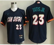 Youth San Diego Padres #23 Fernando Tatis Jr Navy 2026 City Connect Stadium Jersey