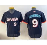 Youth San Diego Padres #9 Jake Cronenworth Obsidian 2026 City Connect Stadium Stitched Baseball Jersey