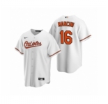 Women's Baltimore Orioles #16 Trey Mancini Nike White 2020 Replica Home Jersey