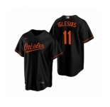 Youth Baltimore Orioles #11 Jose Iglesias Nike Black Replica Alternate Jersey