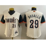 Youth Baltimore Orioles #29 Samuel Basallo Natural 2026 City Connect Stadium Stitched Baseball Jersey