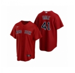Women's Boston Red Sox #41 Chris Sale Nike Red Replica Alternate Jersey