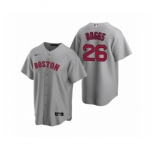 Youth Boston Red Sox #26 Wade Boggs Nike Gray Replica Road Jersey