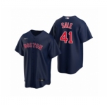 Youth Boston Red Sox #41 Chris Sale Nike Navy Replica Alternate Jersey