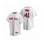 Youth Boston Red Sox #41 Chris Sale Nike White Replica Home Jersey