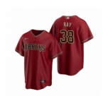 Men's Arizona Diamondbacks #38 Robbie Ray Nike Red Replica Alternate Jersey