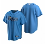 Men's Nike Tampa Bay Rays Blank Light Blue Alternate Stitched Baseball Jersey